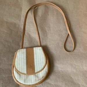FENDI vintage striped crossbody bag